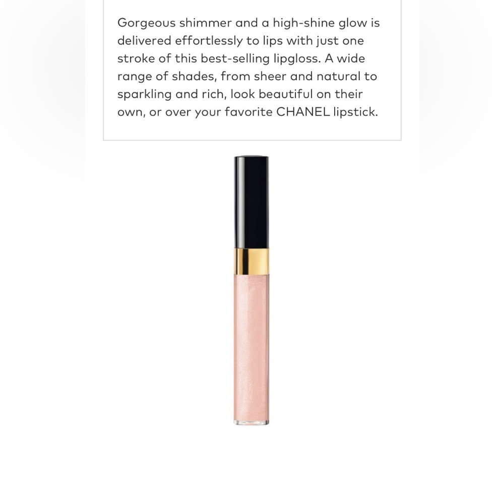 Chanel Levres Scintillantes Glossimer #94 Sundress HTF!